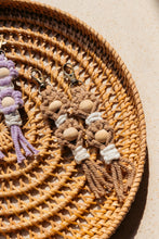 Load image into Gallery viewer, Flora Macrame Keychain
