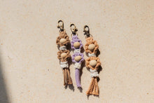 Load image into Gallery viewer, Flora Macrame Keychain
