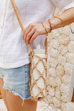 Load image into Gallery viewer, Macrame Water Bottle Holder
