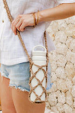 Load image into Gallery viewer, Macrame Water Bottle Holder
