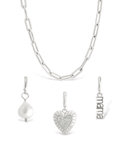 Load image into Gallery viewer, Mother's Day Charm Necklace Set
