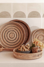 Load image into Gallery viewer, Round Woven Tray
