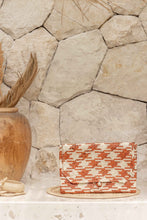 Load image into Gallery viewer, Plaid Rattan Clutch
