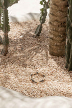 Load image into Gallery viewer, Black Motif Rattan Bangle

