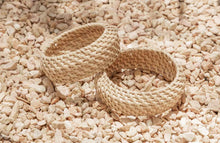 Load image into Gallery viewer, Statement Flat Weave Bangle
