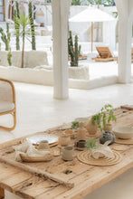 Load image into Gallery viewer, Woven Rattan Coaster Set
