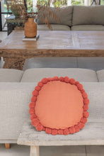 Load image into Gallery viewer, Round Pom Pom Pillow
