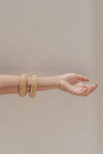 Load image into Gallery viewer, Statement Flat Weave Bangle
