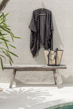 Load image into Gallery viewer, Raja Leather and Cane Carryall Bag
