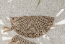 Load image into Gallery viewer, Seagrass Half Moon Clutch
