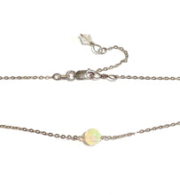 Load image into Gallery viewer, Opal choker necklace

