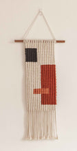 Load image into Gallery viewer, Block Macrame Wall Hanging
