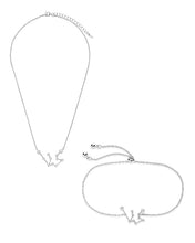 Load image into Gallery viewer, 'When Stars Align' Constellation Necklace and Bracelet Set
