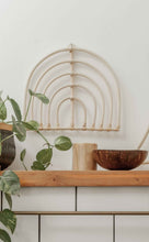 Load image into Gallery viewer, Rainbow Rattan Wall Decor
