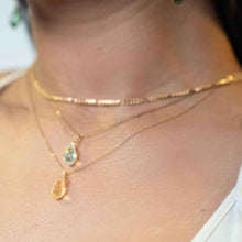 Load image into Gallery viewer, Swarovski Crystal Droplet Necklace: Many Colors Available
