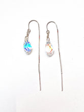 Load image into Gallery viewer, Swarovski Crystal droplet earrings
