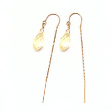 Load image into Gallery viewer, Swarovski Crystal droplet earrings
