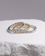 Load image into Gallery viewer, Sterling Silver Gracie CZ Eternity Ring
