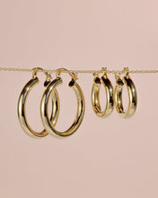 Load image into Gallery viewer, Chunky Tube Hoops
