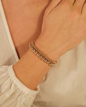 Load image into Gallery viewer, Sterling Silver Beaded Stretch Bracelet Sets
