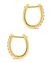 Load image into Gallery viewer, Ellerie CZ Micro Hoop Earrings
