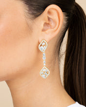 Load image into Gallery viewer, Mariah CZ Drop Earrings
