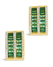 Load image into Gallery viewer, Serena CZ Hoop Earrings
