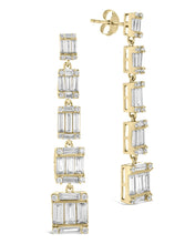 Load image into Gallery viewer, Penelope CZ Drop Stud Earrings

