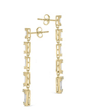 Load image into Gallery viewer, Penelope CZ Drop Stud Earrings
