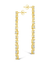 Load image into Gallery viewer, Natasha CZ Drop Stud Earrings
