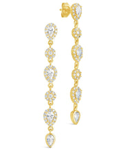 Load image into Gallery viewer, Elowen CZ Dangle Earrings

