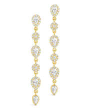 Load image into Gallery viewer, Elowen CZ Dangle Earrings
