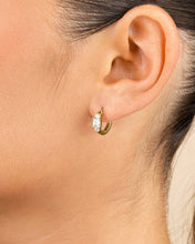 Load image into Gallery viewer, Kendall CZ Hoops
