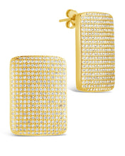 Load image into Gallery viewer, Beignet CZ Stud Earrings
