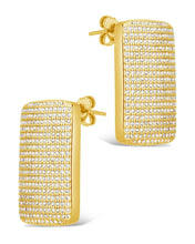 Load image into Gallery viewer, Beignet CZ Stud Earrings

