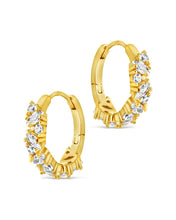 Load image into Gallery viewer, Georgia CZ Micro Hoop Earrings

