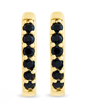 Load image into Gallery viewer, Zadie CZ Everyday Hoop Earrings
