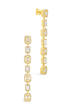 Load image into Gallery viewer, Nancy CZ Drop Stud Earrings
