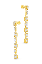 Load image into Gallery viewer, Nancy CZ Drop Stud Earrings
