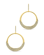Load image into Gallery viewer, Muriel CZ O Drop Earrings
