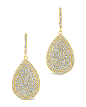 Load image into Gallery viewer, Selma CZ Teardrop Earrings
