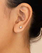 Load image into Gallery viewer, Sterling Silver CZ Stud Earring Set
