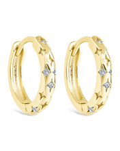 Load image into Gallery viewer, Sterling Silver Blakelyn Micro Hoops
