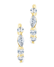Load image into Gallery viewer, Sterling Silver Kensington Micro Hoops
