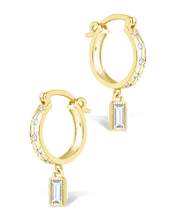 Load image into Gallery viewer, Sterling Silver Oaklyn Micro Hoops
