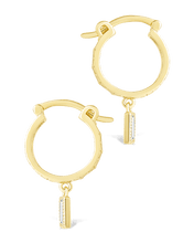 Load image into Gallery viewer, Sterling Silver Oaklyn Micro Hoops

