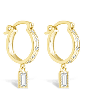 Load image into Gallery viewer, Sterling Silver Oaklyn Micro Hoops
