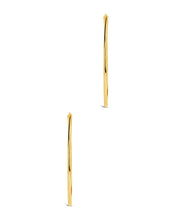 Load image into Gallery viewer, 2.7" Infinity Hoop Earrings
