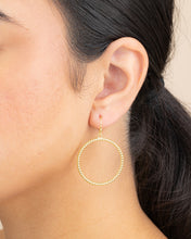 Load image into Gallery viewer, Terina Circle Dangle Earrings
