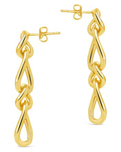 Load image into Gallery viewer, Jacqueline Chain Drop Stud Earrings
